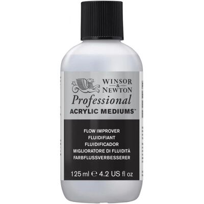 Winsor & Newton Acrylgrondverf - Vloeistofverbeteraar - 125ml Winsor & Newton Acrylgrondverf - Vloeistofverbeteraar - 125ml