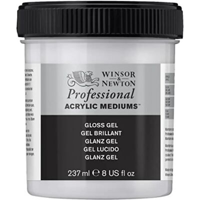 Winsor & Newton Professional Acrylic Gloss Gel 237ml - Acrylic Gel Winsor & Newton Professional Acrylic Gloss Gel 237ml - Acrylic Gel