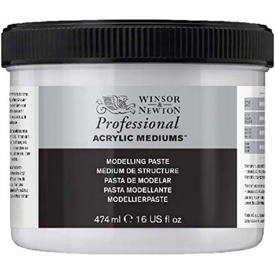 Winsor & Newton Professional Acrylic Modelling Paste - 474ml Winsor & Newton Professional Acrylic Modelling Paste - 474ml