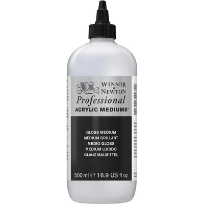 Winsor & Newton Professionelles Acrylglanzmedium - 500ml Winsor & Newton Professionelles Acrylglanzmedium - 500ml