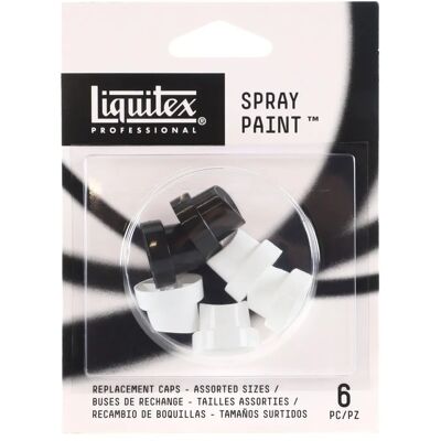 Liquitex Modèle - 6 embouts pour spray Liquitex Modèle - 6 embouts pour spray