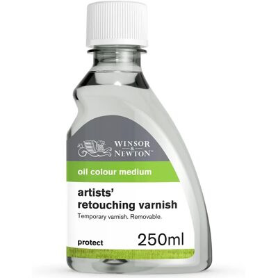 Vernis pour artistes Winsor & Newton - Protection et brillance - Publicité Vernis pour artistes Winsor & Newton - Protection et brillance - Publicité