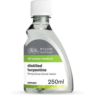 Turpentine distillé Winsor & Newton - Solvant - Publicité Turpentine distillé Winsor & Newton - Solvant - Publicité