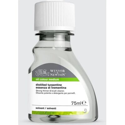 Winsor & Newton 75ml Turpentine - Art Supplies Winsor & Newton 75ml Turpentine - Art Supplies