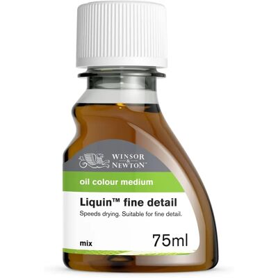 Winsor & Newton Liquin Fine Detail Medium - Oil Painting - 75ml Winsor & Newton Liquin Fine Detail Medium - Oil Painting - 75ml