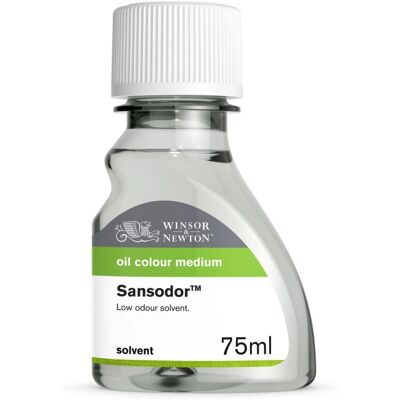 Winsor & Newton - 2621757 - Inodore - 75 ml - Solvant - Publicité Winsor & Newton - 2621757 - Inodore - 75 ml - Solvant - Publicité