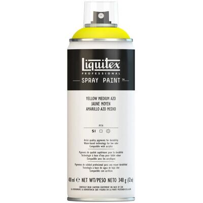 Liquitex Yellow Medium Azo Spray Paint - Spray Paint Liquitex Yellow Medium Azo Spray Paint - Spray Paint