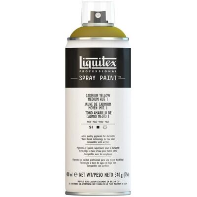 Pintura en aerosol Liquitex Cad Yellow Medium Hue - Spray Paint Pintura en aerosol Liquitex Cad Yellow Medium Hue - Spray Paint