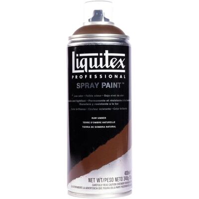 Liquitex Raw Umber Spray Paint 400ml - Spray Paints Liquitex Raw Umber Spray Paint 400ml - Spray Paints