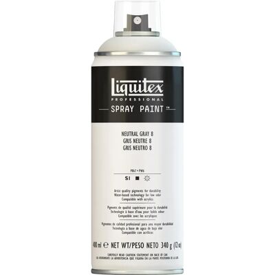 Liquitex Gris Neutre 400ml Peinture en spray - Spray Paints - Publicité Liquitex Gris Neutre 400ml Peinture en spray - Spray Paints - Publicité