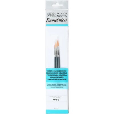 Set de pinceaux aquarelle Winsor & Newton - 3 tailles 2 4 6 - Publicité Set de pinceaux aquarelle Winsor & Newton - 3 tailles 2 4 6 - Publicité