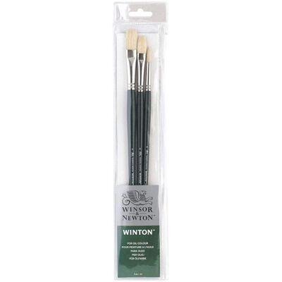 Ensemble de pinceaux longs Winsor & Newton Winton - Huile Ensemble de pinceaux longs Winsor & Newton Winton - Huile
