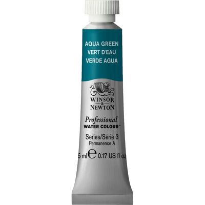 Winsor & Newton Professional Watercolour Aqua Green - 5ml Series 3 Winsor & Newton Professional Watercolour Aqua Green - 5ml Series 3