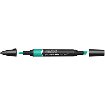 Winsor & Newton Promarker Brush - Ocean Teal - Marqueur - Publicité Winsor & Newton Promarker Brush - Ocean Teal - Marqueur - Publicité