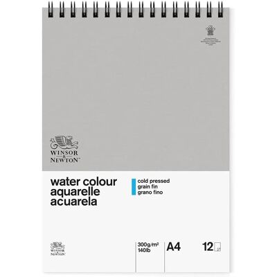 Winsor & Newton Winsor & A4 Bloc de Papier à l'Aquarelle - Papier à l'eau Winsor & Newton Winsor & A4 Bloc de Papier à l'Aquarelle - Papier à l'eau