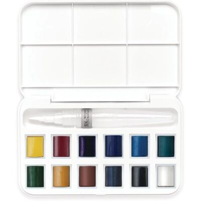 Winsor & Newton Modelo Cotman Set de Acuarelas - 12 Piezas Winsor & Newton Modelo Cotman Set de Acuarelas - 12 Piezas