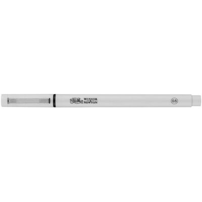 Winsor & Newton Model 0,5 Černá Fineliner - Fineliner Pero Winsor & Newton Model 0,5 Černá Fineliner - Fineliner Pero