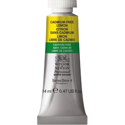 Aquarelle Professionnelle Winsor & Newton - Citron sans Cadmium - 14ml Aquarelle Professionnelle Winsor & Newton - Citron sans Cadmium - 14ml
