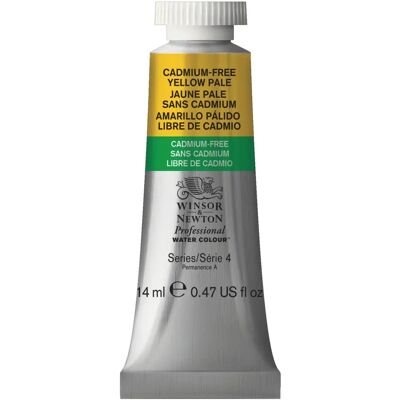 Winsor & Newton Acuarela Profesional - Amarillo Pálido Libre de Cádmio - 14ml Winsor & Newton Acuarela Profesional - Amarillo Pálido Libre de Cádmio - 14ml