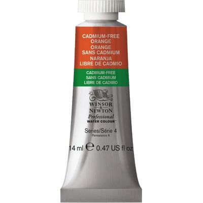 Winsor & Newton Acuarela Profesional - Naranja sin Cádmio - 14ml Winsor & Newton Acuarela Profesional - Naranja sin Cádmio - 14ml