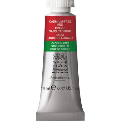 Winsor & Newton Acquerello Professionale - Rosso senza Cadmio - 14ml Winsor & Newton Acquerello Professionale - Rosso senza Cadmio - 14ml