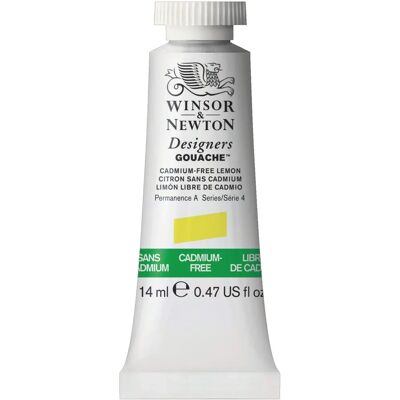 Winsor Newton Designer Gouache Citron - 14ml Winsor Newton Designer Gouache Citron - 14ml