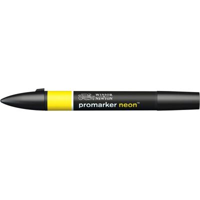 Marcador gráfico Promarker Neon de duas pontas - Amarelo Neon Marcador gráfico Promarker Neon de duas pontas - Amarelo Neon