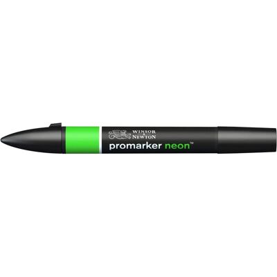 Winsor & Newton Promarker Neon Neon Dobra de ponta dupla Marcador gráfico - Verde Brilhante Winsor & Newton Promarker Neon Neon Dobra de ponta dupla Marcador gráfico - Verde Brilhante