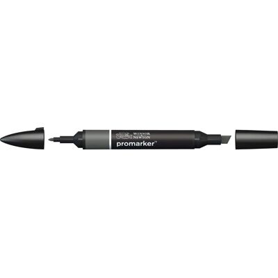 Promarker de Designer Winsor & Newton - Gris Glace 7 - Marqueur - Publicité Promarker de Designer Winsor & Newton - Gris Glace 7 - Marqueur - Publicité