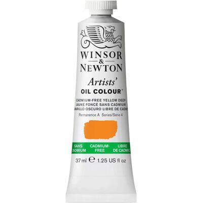 Winsor & Newton Colori ad olio degli artisti - Giallo profondo - 37ml Serie 4 - Colori ad olio Winsor & Newton Colori ad olio degli artisti - Giallo profondo - 37ml Serie 4 - Colori ad olio