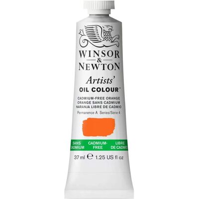 Winsor & Newton Künstler Ölfarbe - Serie 4 - Cadmiumfrei - Orange 37ml Winsor & Newton Künstler Ölfarbe - Serie 4 - Cadmiumfrei - Orange 37ml