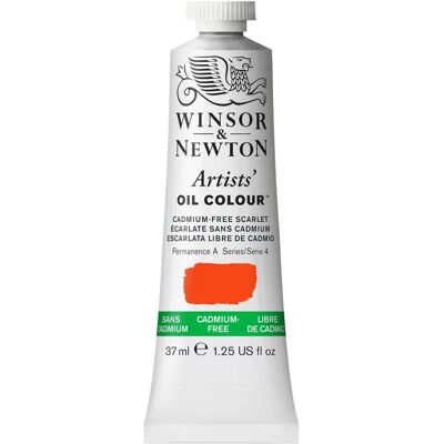 Winsor & Newton Peinture à l'huile Série 4 Écarlate - Peinture à l'huile Winsor & Newton Peinture à l'huile Série 4 Écarlate - Peinture à l'huile