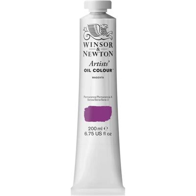 Winsor & Newton Artists' Oil Colour Magenta 200ml - Oil Paint Winsor & Newton Artists' Oil Colour Magenta 200ml - Oil Paint