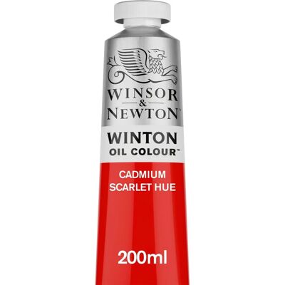 Winsor & Newton Winton Olieverf - Cadmium Scarlet Tint - 200ml Winsor & Newton Winton Olieverf - Cadmium Scarlet Tint - 200ml