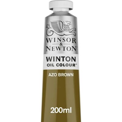 Winsor & Newton Winton Huile Azo Brown - Peinture à l'huile - 200ml Winsor & Newton Winton Huile Azo Brown - Peinture à l'huile - 200ml