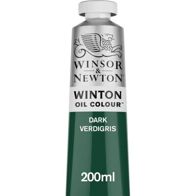 Winsor & Newton Winton Oil Colour - Dark Verdigris - 200ml Winsor & Newton Winton Oil Colour - Dark Verdigris - 200ml