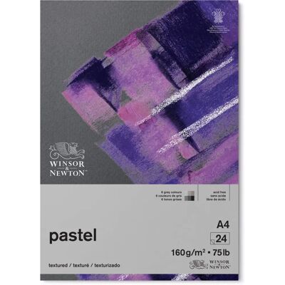 Winsor & Newton Pastellpapper Grå nyanser A4 - 160gsm Winsor & Newton Pastellpapper Grå nyanser A4 - 160gsm