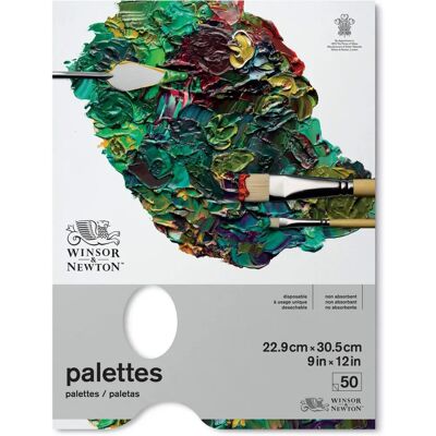 Winsor & Newton Tear Off Palette - 23x31cm - Palette Winsor & Newton Tear Off Palette - 23x31cm - Palette