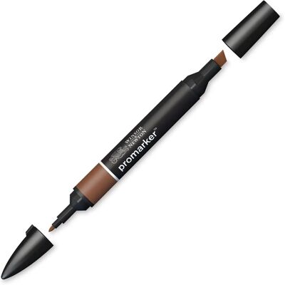 Winsor & Newton Promarker - Chocolat - Marqueur - Publicité Winsor & Newton Promarker - Chocolat - Marqueur - Publicité