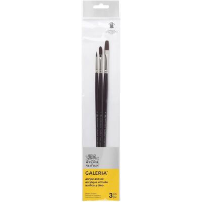 Winsor & Newton Winsor & Galeria Acrylnieuwset 2 Lange Handvatten Winsor & Newton Winsor & Galeria Acrylnieuwset 2 Lange Handvatten