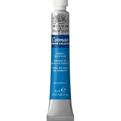 Winsor & Newton Cotman Waterverf Kobaltblauw Licht - 8ml Winsor & Newton Cotman Waterverf Kobaltblauw Licht - 8ml