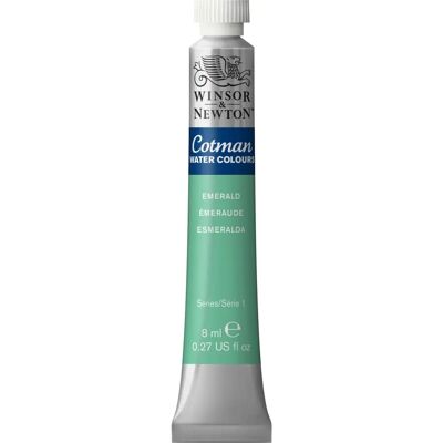 Winsor & Newton Cotman Aquarell - Smaragd - 8ml Winsor & Newton Cotman Aquarell - Smaragd - 8ml