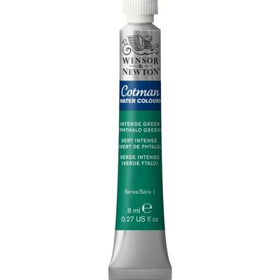 Peinture aquarelle Winsor & Newton Cotman - Vert Intense - Publicité Peinture aquarelle Winsor & Newton Cotman - Vert Intense - Publicité