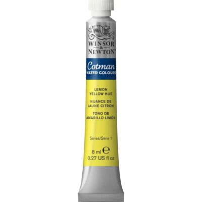 Winsor & Newton Cotman Aquarelle - Jaune Citron - 8ml - Publicité Winsor & Newton Cotman Aquarelle - Jaune Citron - 8ml - Publicité