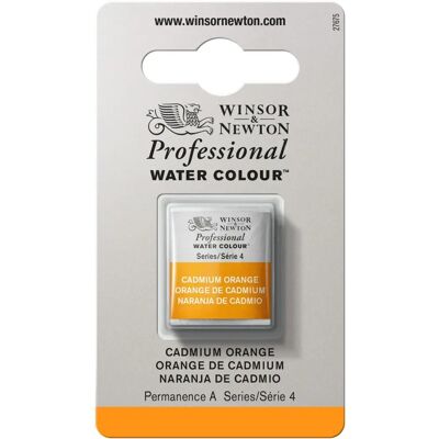 Winsor & Newton Professionelle Wasserfarben Half Pans - Kadmium Orange - Wasserfarbe Half Pans Winsor & Newton Professionelle Wasserfarben Half Pans - Kadmium Orange - Wasserfarbe Half Pans