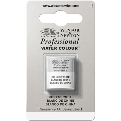 Winsor & Newton Professionelle Aquarell-Halbnäpfchen - Chinesisches Weiß Winsor & Newton Professionelle Aquarell-Halbnäpfchen - Chinesisches Weiß