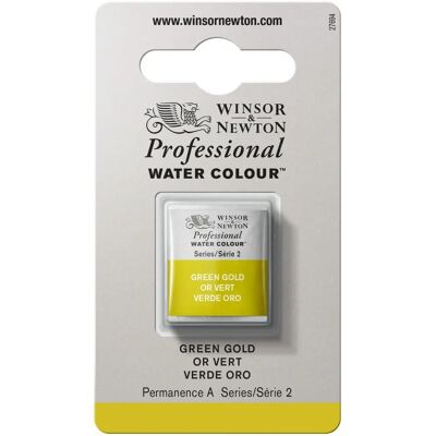 Winsor & Newton Professionelle Wasserfarben Halbpans Grün Gold Serie 2 Winsor & Newton Professionelle Wasserfarben Halbpans Grün Gold Serie 2