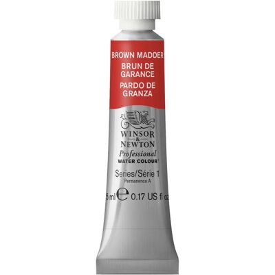 Acquarello professionale Winsor & Newton 056 Brown Madder S1 Acquarello professionale Winsor & Newton 056 Brown Madder S1