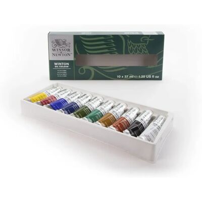 Zestaw farb olejnych Winsor & Newton Winton - 10 x 37ml Zestaw farb olejnych Winsor & Newton Winton - 10 x 37ml