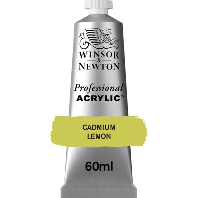 Winsor & Newton Professional Acrylic Cadmium Lemon - Acrylic Paint Winsor & Newton Professional Acrylic Cadmium Lemon - Acrylic Paint